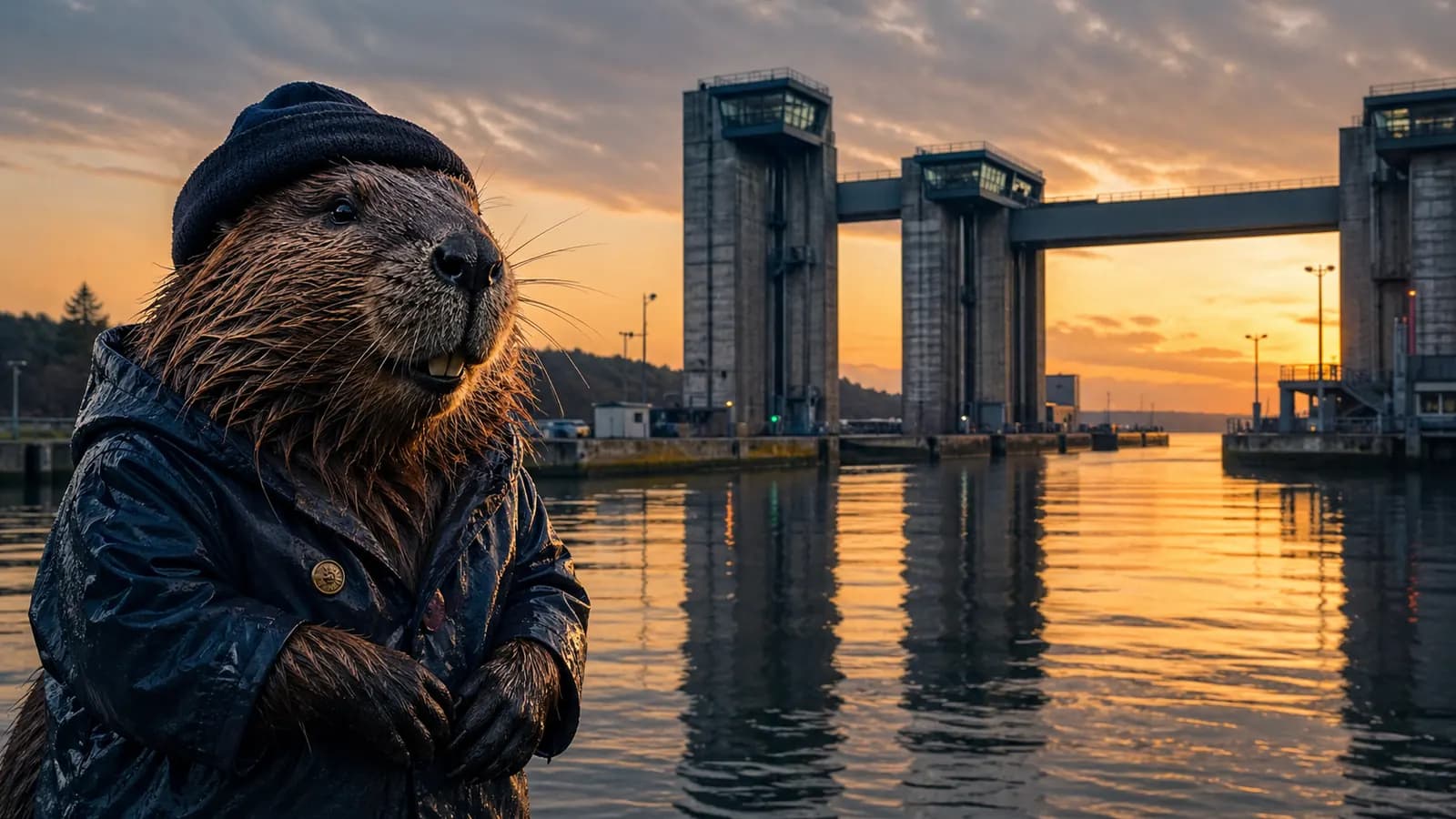 Kiel AI BEAVERS lodge background
